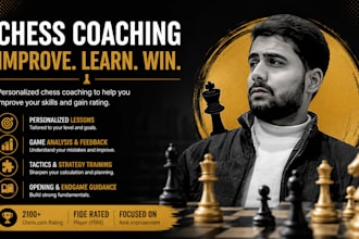 coach you in chess and help you improve your rating