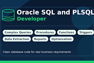 write fix and optimize oracle sql queries and plsql objects