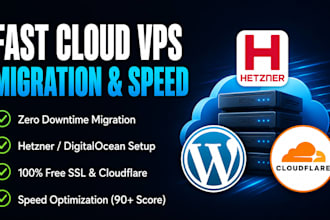 migrate websites and cloud speed optimization