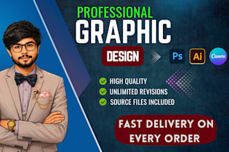 be your creative graphic designer for any brochure design