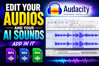 edit and enhance your audio files