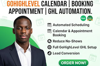 gohighlevel calendar gohighlevel booking gohighlevel appointment ghl automation