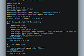 develop and optimize python code for ai model training