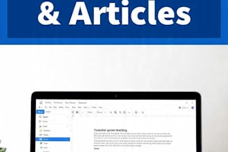 write seo blog and article