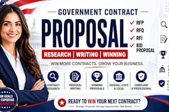 find rfp, write winning government contract, rfp, rfi, rfq, bid proposal writing