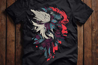 do minimalist typography t shirt design