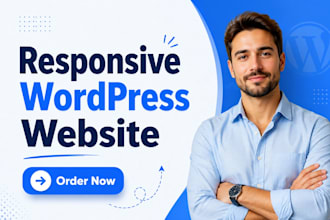 build basic to advance responsive wordpress website design