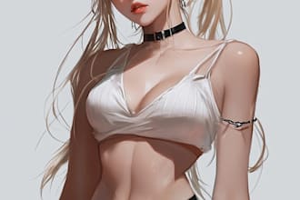 design a anime character