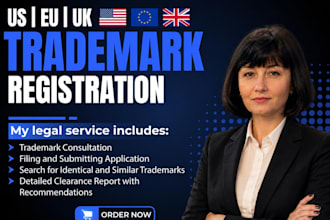 register a trademark in the US, eu, or UK