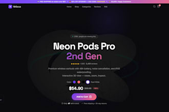 build a full shopify web