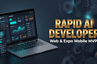 build a rapid web app or expo mobile app mvp using ai tools