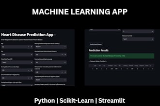 build machine learning web apps using streamlit