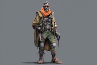 draw sci fi or fantasy concept art illustration characters
