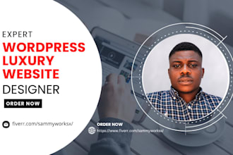 build luxury website design luxury wordpress website development