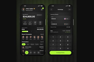 develop secure crypto wallet app and decentralized web3 dapp