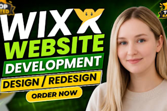 build wix website design or redesign wix website for ecommerce wix website
