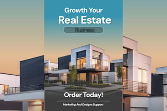 real estate flyer design