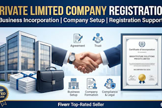 register your private limited company and handle company incorporation
