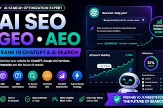 optimize your website for chatgpt SEO GEO aeo and ai search