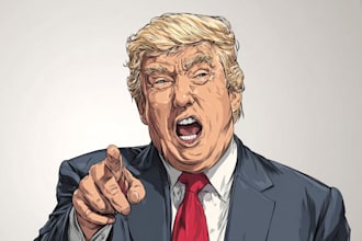 draw current events into powerful political cartoon