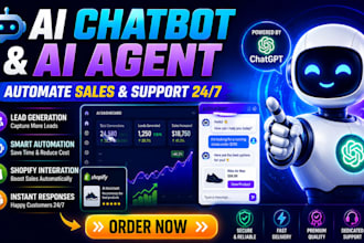integrate ai chatbot ai mobile app develop ai agent for shopify and ai websites