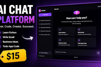 build a custom ai chatbot web application using groq API
