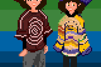 create your pixel character