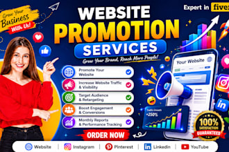 promote your website to increase traffic and online visibility