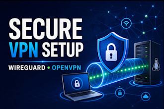 setup wireguard openvpn and secure remote access vpn
