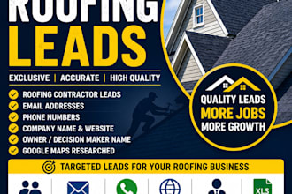 provide roofing leads for usa