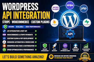 do api integration stripe api wordpress php api firebase supabase backend