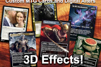 create custom mtg cards and digital alters