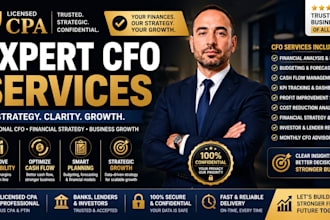 be your virtual cfo, fractional cfo, CPA for financial strategy, business growth