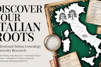trace italian family history and ancestry records