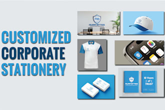 design professional  corporate stationery kits
