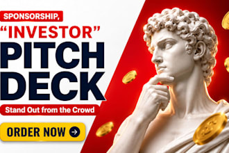 design sponsorship deck investor pitch deck startup funding presentation