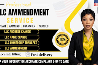 do llc amendment llc address change llc name change llc ownership transfer