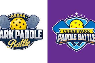 design awesome gorgeous pickleball logo with free vector file