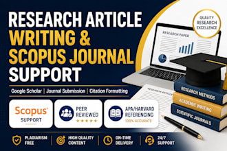 write and format research articles for scopus journals