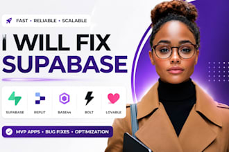 fix supabase replit base44 bolt and lovable mvp apps