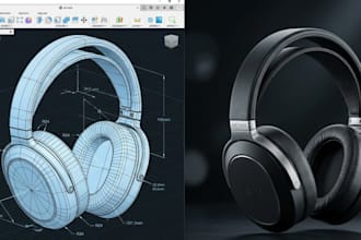 create 3d product designs and photorealistic cad rendering