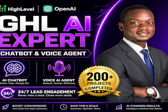 setup gohighlevel website ai chatbot voice ai agent chat bot workflows