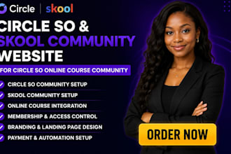 circle so and skool community website for circle so online course community