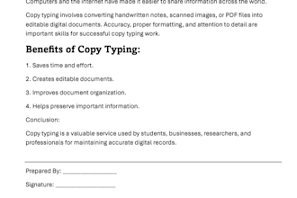 accurate data entry, copy typing