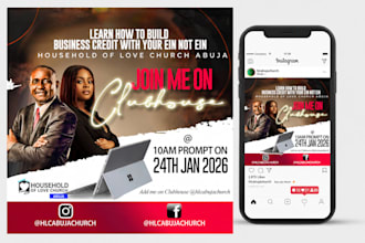 design modern flyer, event flyer, invitation card or poster design