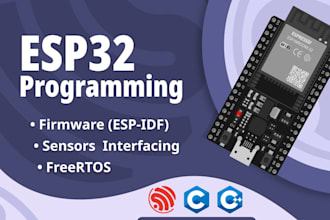 do esp32 firmware programming using esp idf