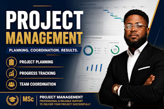 be your project manager or project coordinator