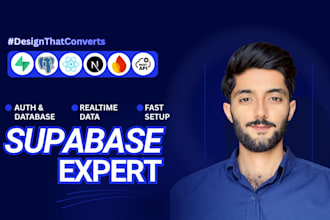 set up supabase backend, authentication, and realtime database