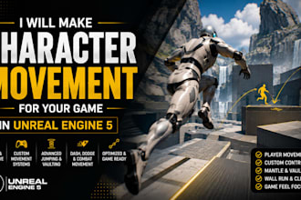 make character movement for your game in unreal engine