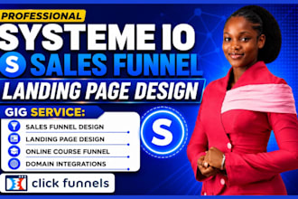 build systeme io salesfunnel systeme io landing page systeme io website systeme